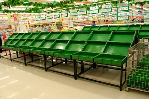 超市蔬菜货架